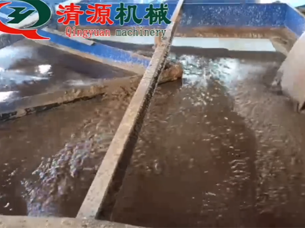 濰坊壽光洗砂污水處理設備使用效果